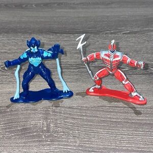 VINTAGE 90s BANDAI POWER RANGERS Lord Zedd & Baboo 3” Pvc Mini Figures